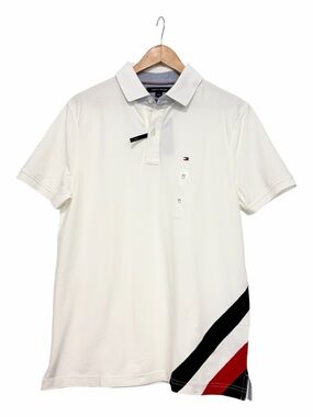 NEW Tommy Hilfiger Men's Custom-Fit TH Flex Stretch Eric Polo Size Medium